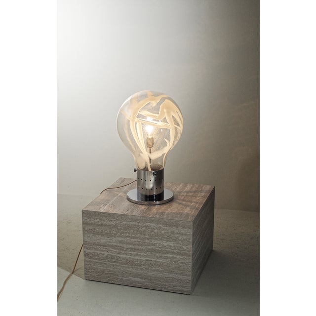 Large Murano Glass Lamp, Italy, 1960s For Sale - Image 4 of 11