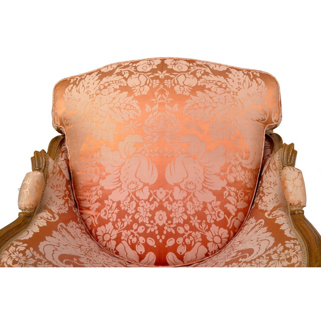 French Louis XV Beechwood Duchesse Brisee Chaise by P. Remy Ca. 1765 For Sale - Image 13 of 18