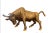 Late 19th Century Brass Bull Sculpture For Sale - Image 11 of 11