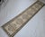 Vintage Turkish Oushak Runner, Hand-Knotted Wool Pile, Ivory & Green, 3' x 11' For Sale - Image 9 of 9