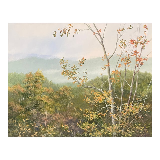 1994 Jim Palmer Blue Ridge Mountain Painting For Sale
