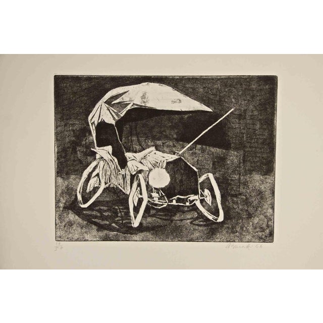 Hand signed and numbered. Edition of 50 prints. Reference: Catalogue Battisti n.41. Armando Buratti (Rome, 1924), is an...