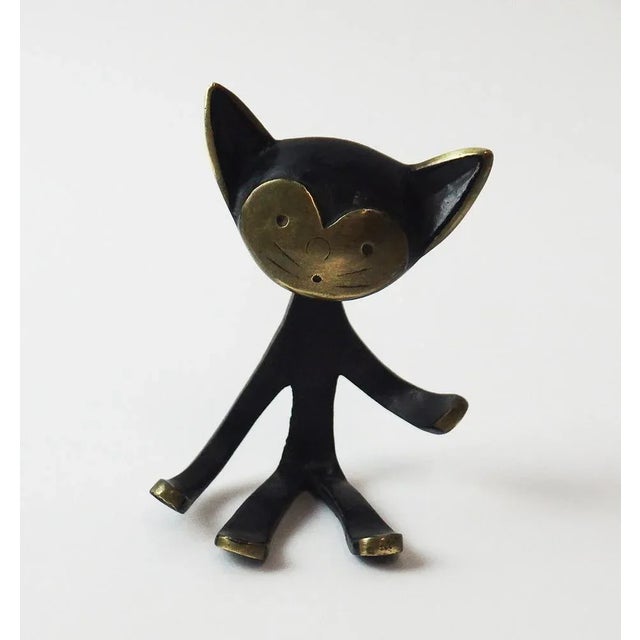 Porte Cat by Walter Bosse for Herta Baller, 1950s For Sale - Image 4 of 9