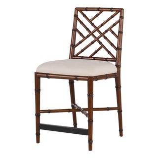 Century Furniture Brighton Counter Stool, Regency/Flax For Sale