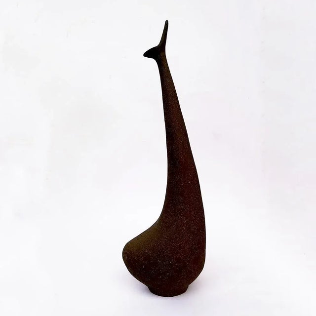 Mid-Century Italian Ceramic Sculpture by Roberto Rigon For Sale - Image 3 of 5