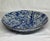 Revol France Collector’s Edition Hand Painted Blue Cream Spongeware Pottery Bowl For Sale - Image 10 of 10