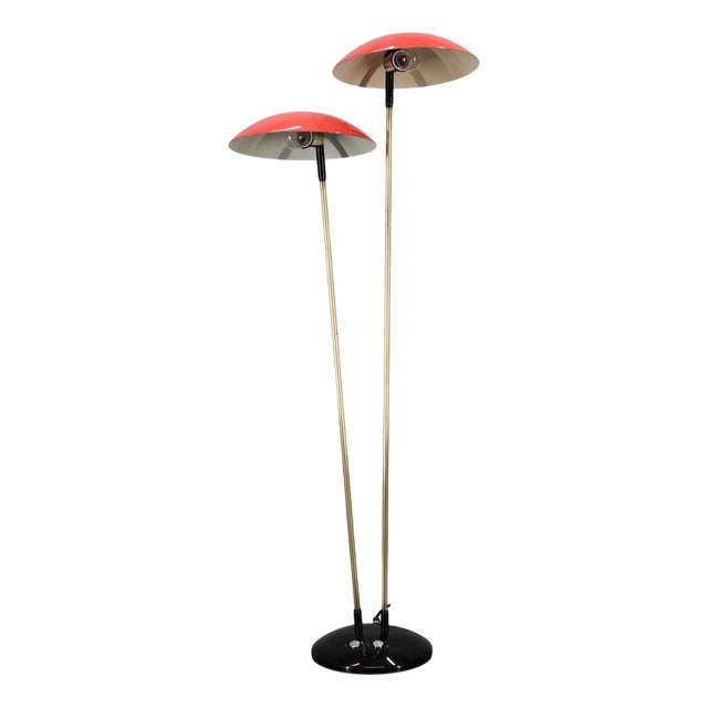 Mid-Century Modern Floor Lamp, Czechoslovakia, 1970s For Sale