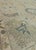 Modern Oushak Rug Sand, Blue, and Taupe Handwoven Wool Rug 10'1" X 13'9" For Sale - Image 3 of 9
