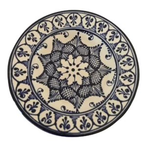 Vintage Hand Painted Wall Plate