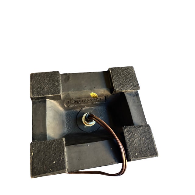 Uttermost Uttermost Tuscan Textured Ceramic Table Lamp With Rectangular Hardback Shade For Sale - Image 4 of 5