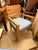 1990s Brown Jordan Mission Teak & Frosted Glass Outdoor Dining Set - 7 Pieces For Sale In West Palm - Image 6 of 10