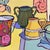 Wonderful Life — Colorful Vintage Still Life With Pitchers and Vases For Sale In New York - Image 6 of 7