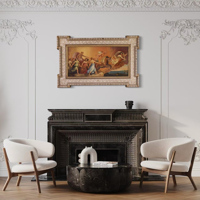 The Chariot of Dawn After Guido Reni, 1840, Oil on Canvas, Framed For Sale - Image 13 of 16