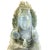Gemstone Solid Jade Hand Carved Sitting Goddess For Sale - Image 7 of 12