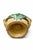 1980s Mid-Century Modern Sicilian Caltagirone Ceramic Pilgrim Flask Majolica Vase, 1980 For Sale - Image 5 of 7
