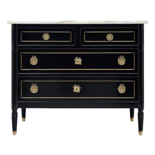 Ebonized Louis XVI Chest For Sale