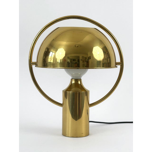 Metal Mid-Century Table Lamp by Günter Schulz for Florian Schulz, Germany, 1970s For Sale - Image 7 of 18