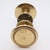 Mid 20th Century Traditional Cast Brass 3 In. Beaded Door Knob Set For Sale - Image 5 of 6