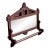 Antique Eastlake-Style Wall Mirror With Towel Bar For Sale