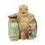Large Laughing Buddha Wooden Polychrome Sculpture For Sale - Image 9 of 17