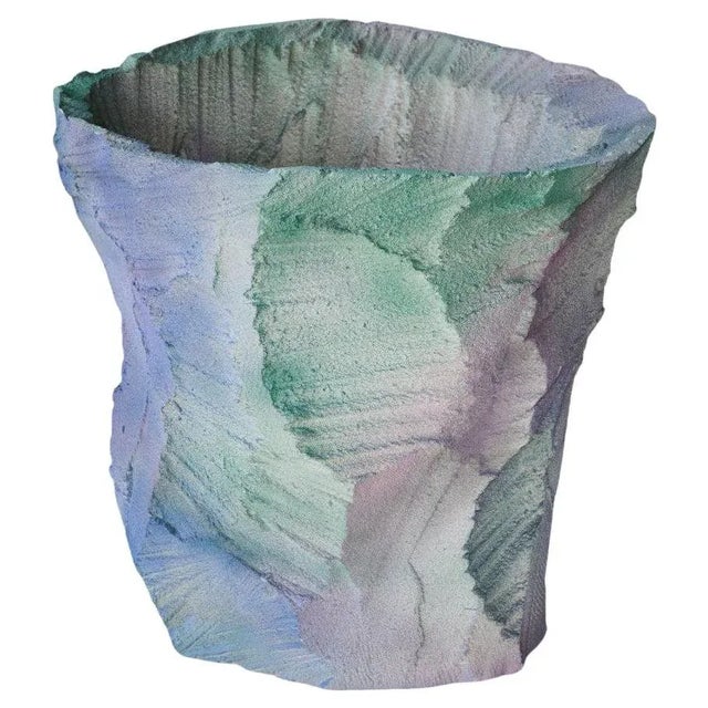 Mineral Layer Vase by Andredottir & Bobek For Sale - Image 7 of 7