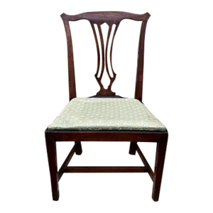 19th Century Antique Chippendale Mahogany Side Chair