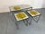 Vintage Chromed Steel and Ceramic Belarti Coffee Table with Side Tables by Juliette Belarti, 1960s, Set of 3 For Sale - Image 11 of 11