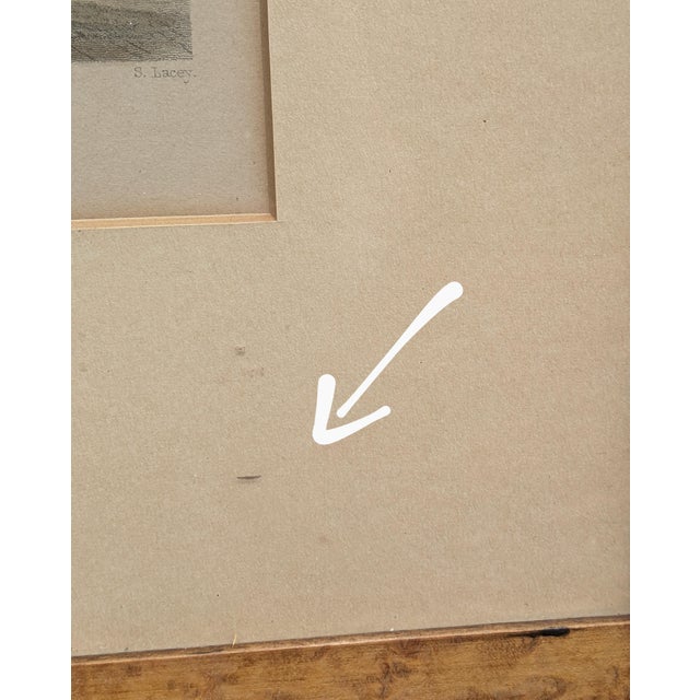 Late 1800's Antique Cityscape Engravings in Burlwood Frames- a Pair For Sale - Image 11 of 12