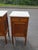 Antique French Oak White Marble Top Bedside Cabinets - A Pair For Sale - Image 12 of 12