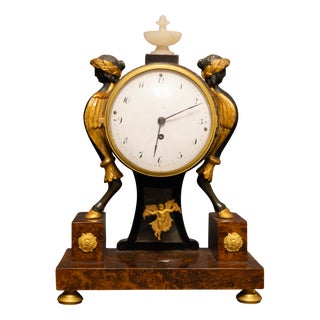 Biedermeier Table Clock, Austria, 1820 For Sale