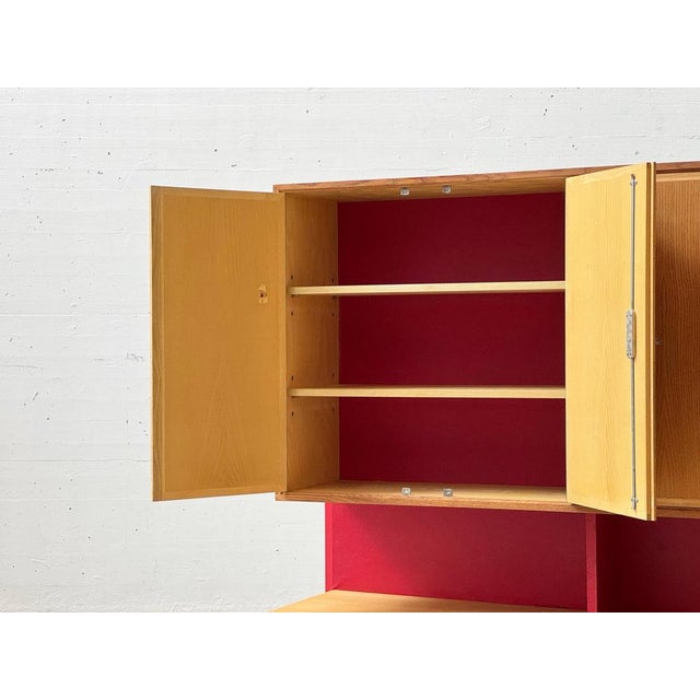 Living Room Wall Unit from Corta Multiform, Switzerland, 1950s For Sale - Image 10 of 18