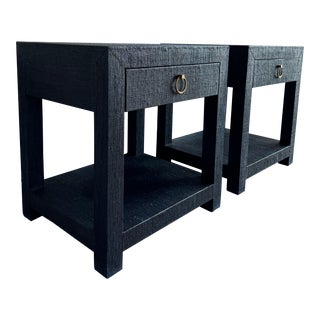 Serena & Lily Driftway 1-Drawer Nightstands - a Pair For Sale
