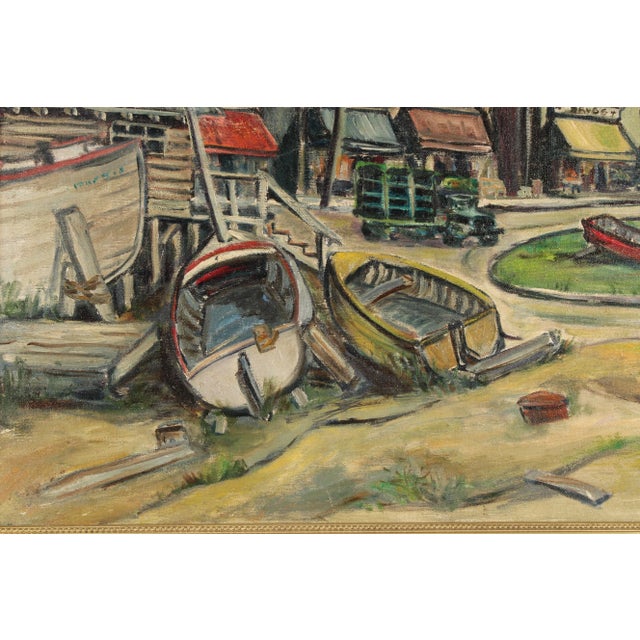 1970s Impressionist Painting by Viki Rakoff For Sale - Image 5 of 12