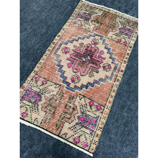 Early 21st Century Turkish Yastik Rug 1'6" x 2'9" For Sale - Image 5 of 5