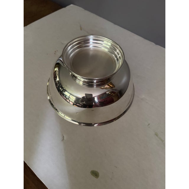 Vintage Silverplate Bowl by Gorham, Serveware, Elegant Design For Sale - Image 11 of 13