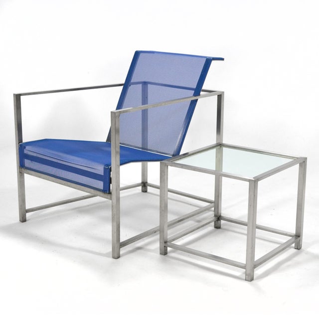 Mid-Century Modern 19th Century Richard Frinier NXT Occasional Table by Brown Jordan For Sale - Image 3 of 5