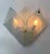Mid-Century Modern 1970s Italy Sconces Butterfly Opal Murano Glass by Itre - Set of 5 For Sale - Image 3 of 13