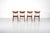 Dining Chairs in Teak, Denmark, 1960s, Set of 4, in Very Good conditions. Designed 1960 to 1969
