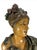 Carrier-Belleuse Patinated Plaster Female Bust For Sale In Miami - Image 6 of 7
