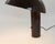 Metal Brown Vaga Table Lamp by Franco Mirenzi for Valenti, 1970s For Sale - Image 7 of 9