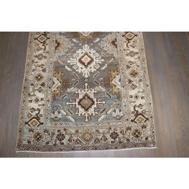 Persian Persian Malayer Small Antique Runner rug no. j5182 For Sale - Image 3 of 11
