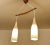Scandinavian Pendant Light in Teak and Glass, 1960s For Sale - Image 3 of 15