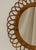 Mid-Century Modern Mid 20th Century Italian Rattan Mirror For Sale - Image 3 of 4