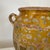 Antique French Mustard Color Glazed Pottery Vase With Handles For Sale - Image 4 of 10