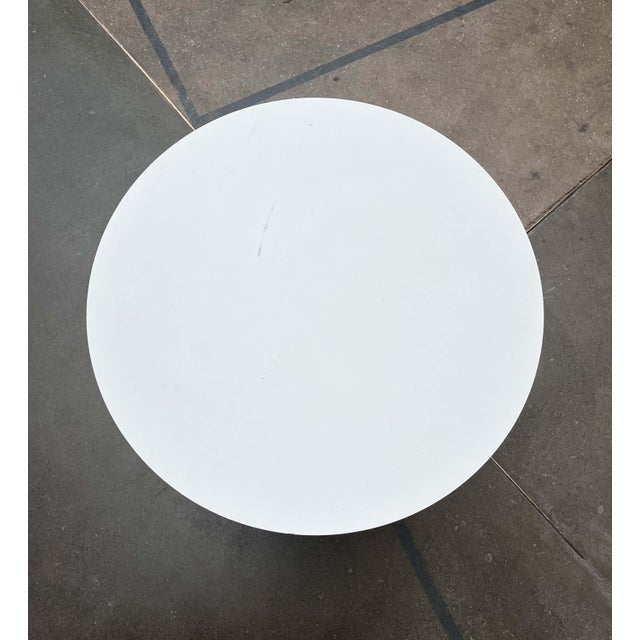 Contemporary Minimalist Tio Series Metal Outdoor Table by Chris Martin for Massproductions, Finland For Sale - Image 3 of 18