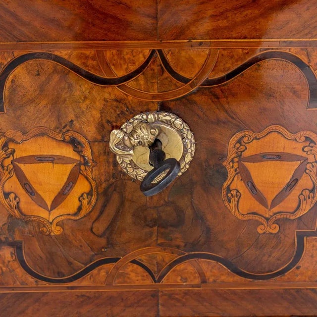 Brown Mid-18th Century Baroque Guild Chest For Sale - Image 8 of 13