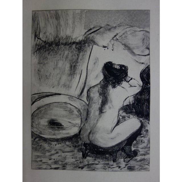 Edgar Degas, Morning Hairstyle: Nudes, Etching, 1935 For Sale