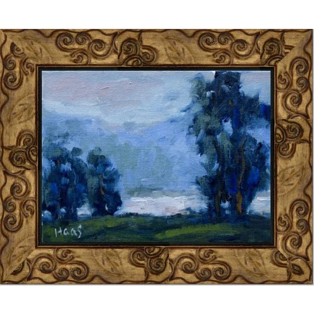 "Whitefish Montana" Contemporary Landscape Oil Painting For Sale - Image 11 of 11