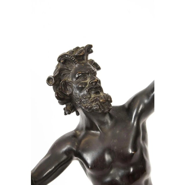 Large Bronze of Pan Dancing Musee De Naple, 1870s For Sale - Image 5 of 18