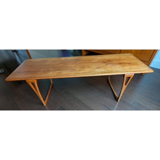 1960s Mid-Century Modern Teak Coffee Table by Svante Skogh for Seffle For Sale - Image 10 of 12